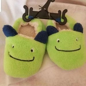 Baby boy Monster Plush slippers size 6
